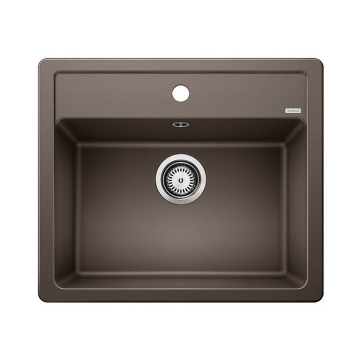 Blanco Legra 6 Siligranit drez vstavaná 58,5x50cm bez automatickej zátky,  šampanské- sanitbuy.pl