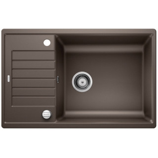 Drez granitowy BLANCO ZIA XL 6 S Compact SILGRANIT PURADUR2 + zátka automatický, muszkat- sanitbuy.pl