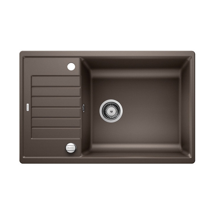 Drez granitowy BLANCO ZIA XL 6 S Compact SILGRANIT PURADUR2 + zátka automatický, muszkat- sanitbuy.pl