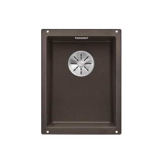 Zlew podblatowy Blanco Siligranit InFino 19x40cm bez automatickej zátky, muszkat- sanitbuy.pl
