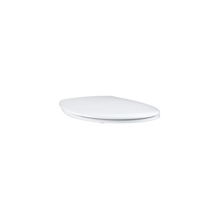 Klozetové sedátko Grohe Bau Ceramic, s pozvoľným sklápaním, biely
