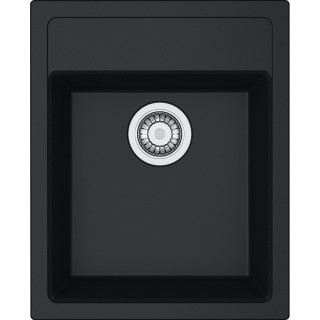 Drez 1 komorowy Franke Sirius SID 610, onyx, 56x53 cm, 
