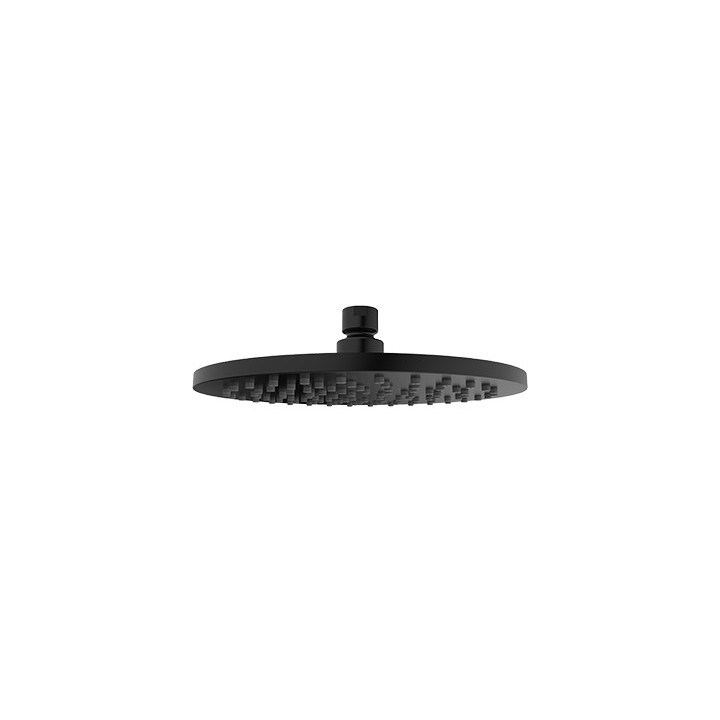 Horná sprcha Omnires  Slimline 20 cm čierna matnéný
