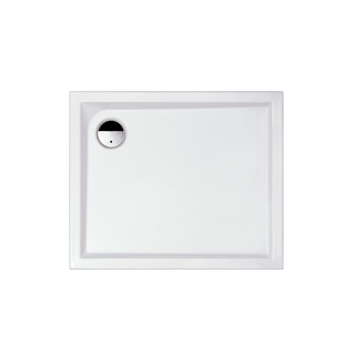 Sprchová vanička pravouhlý Sanplast Bza/PR 80x90x3, biely