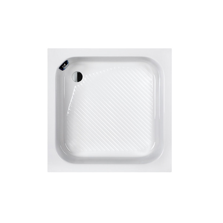 Sprchová vanička Sanplast štvorcová B/CL 80x80x15+STB