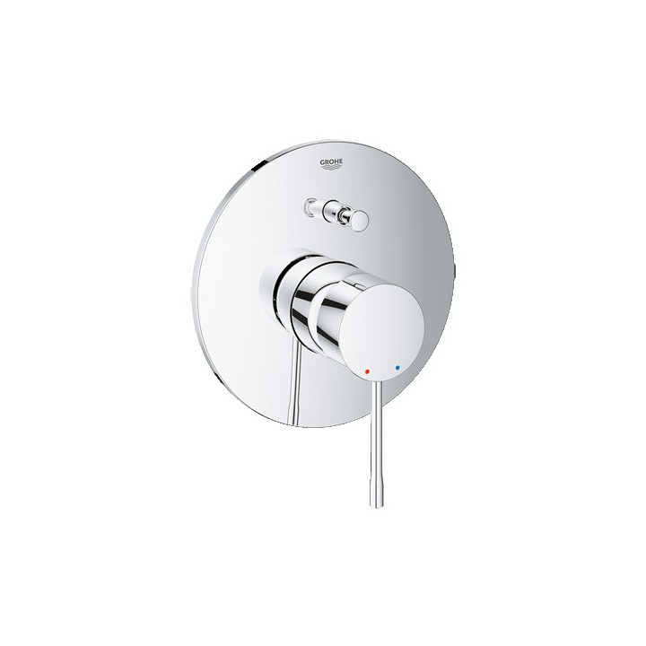 Bateria prysznicowa Grohe Essence ścienna, chrom, jednouchwytowa- sanitbuy.pl