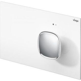 Tlačidlo WC Viega Prevista Visign for More 200, metalowe, miedź/zlatý