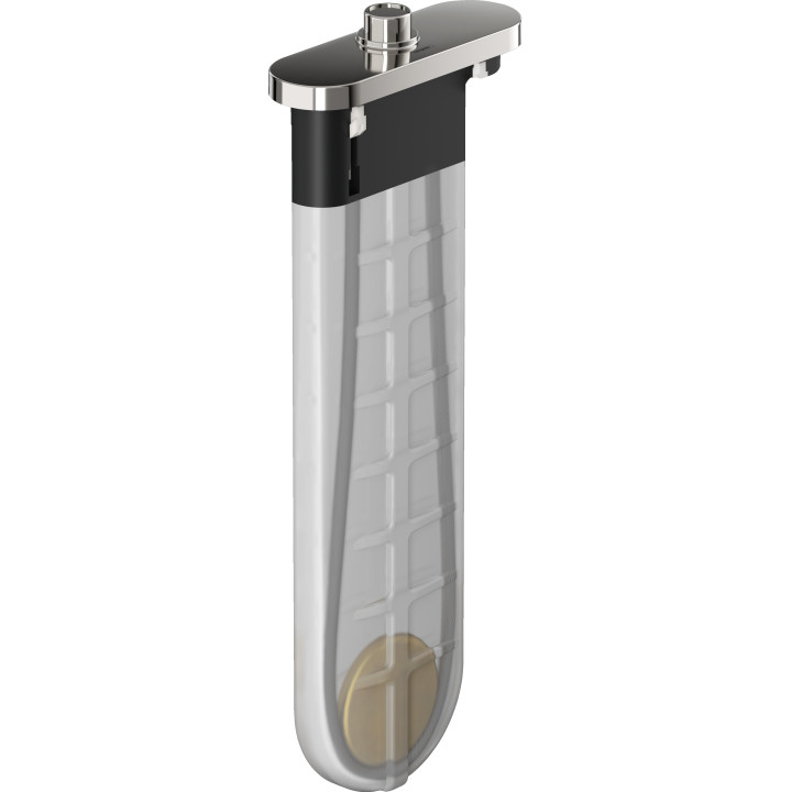 Hansgrohe sBox E, hadica 1,45m, obdĺžniková maskownica, chróm