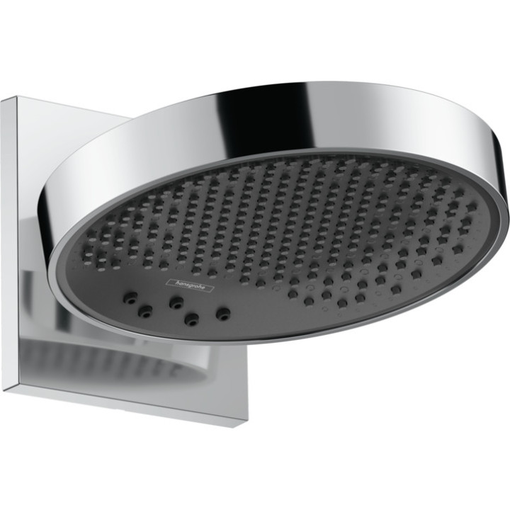 Horná sprcha Hansgrohe Rainfinity 250 1jet, priemer 25cm, čierna matnéný