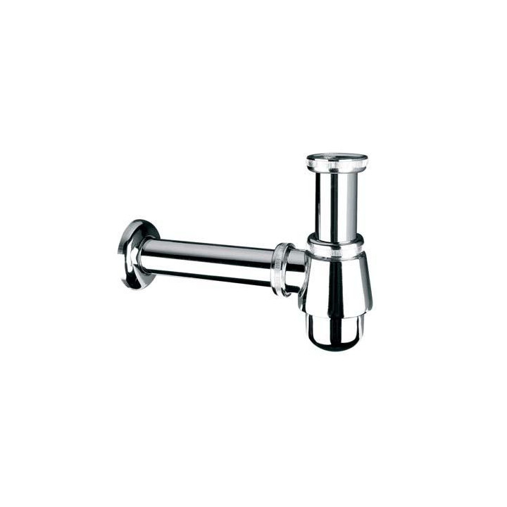 Sifón fľaškový McAlpine, 1.1/4″x32mm, mosiądzowy, chróm