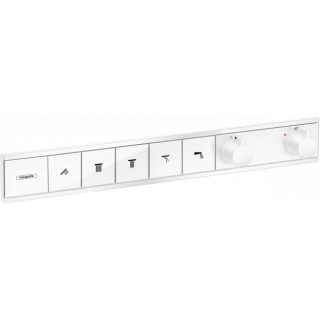 Batéria termostatická Hansgrohe RainSelect, podomietková, 2 prijímače, čierna matnéný