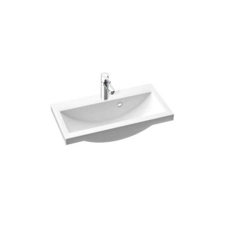 Umývadlo nábytkové/zápustné na dosku Marmorin Talia 60, 600x310x140 mm biela