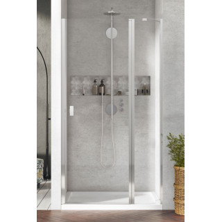 Dverí sprchové Radaway Nes KDS II 120, ľavé, 1200x2000mm, strieborná profil