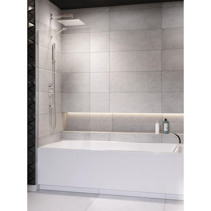 Dverí sprchové Radaway Nes KDS II 120, ľavé, 1200x2000mm, strieborná profil