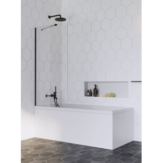 Vaňová zástena Radaway Euphoria PNJ 60, sklo číre, 600-610x1500mm, profil chróm