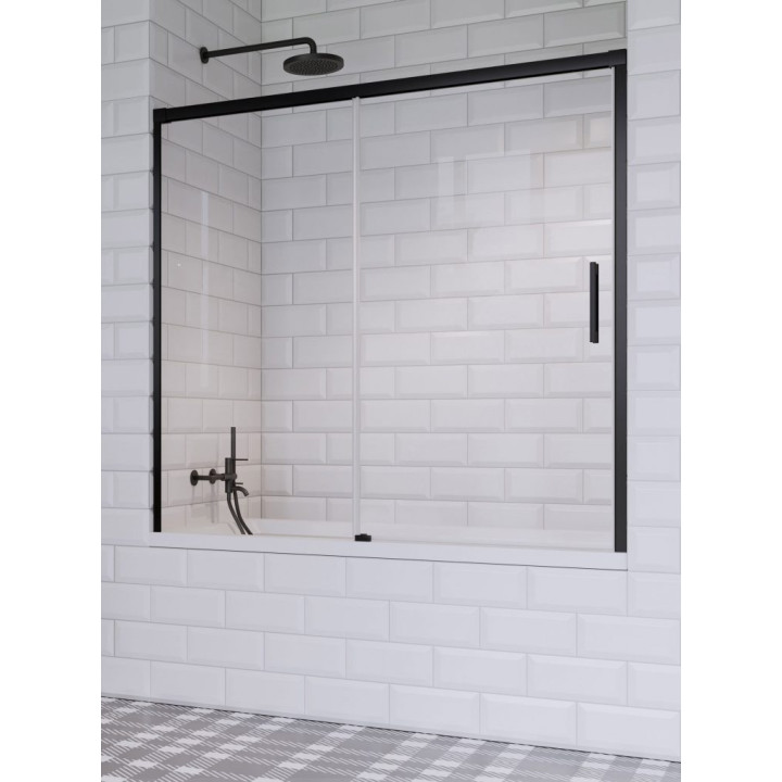Vaňová zástena Radaway Euphoria PNJ 60, sklo číre, 600-610x1500mm, profil chróm