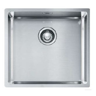 Drez oceľový Franke BOX 210/110-45 - brúsená oceľ jedwab