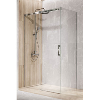 Front kúty prysznicowej Radaway Espera Pro KDJ 100, levý, 1000x2000mm, profil chróm