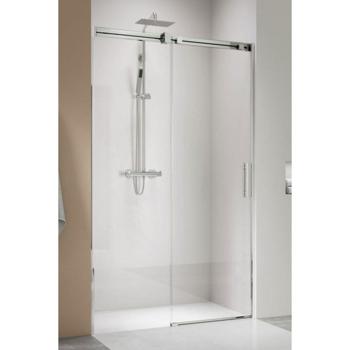 Front kúty prysznicowej Radaway Espera Pro KDJ 140, levý, 1400x2000mm, ciche domykanie, profil chróm
