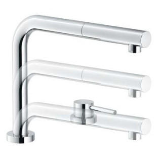 Batéria podokienna s výsuvnou sprchou Franke WINDOW PULL-OUT - chróm