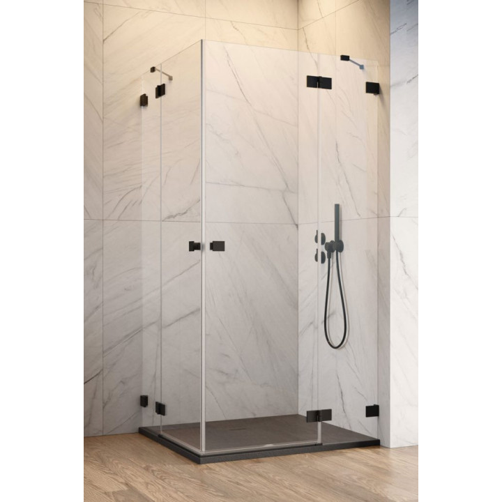 Časť ľavé kúty Radaway Essenza Pro PDD, 800x2000mm, sklo číre, profil chróm