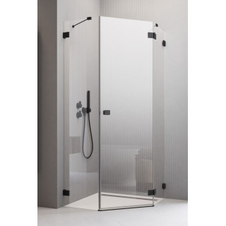 Časť pravé kúty Radaway Essenza Pro Gold KDD, 1000x2000mm, sklo číre, zlatý profil