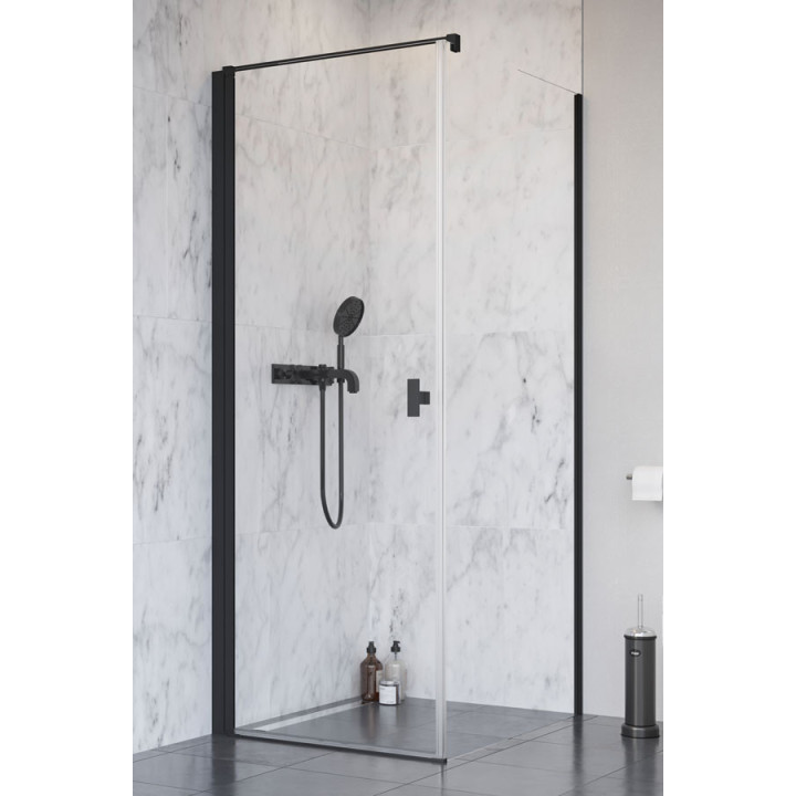 Dverí sprchové do niky Radaway Essenza Pro Gold DWJ 130, pravé, 1300x2000mm, zlatý profil