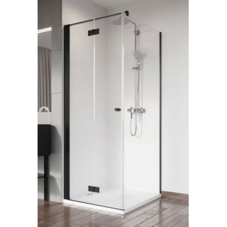 Dverí pre sprchový kút Radaway Nes 8 Black KDJ I 100, pravé, 1000x2000mm, čierna profil