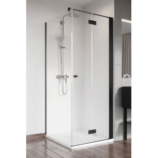 Dverí pre sprchový kút Radaway Nes 8 Black KDJ I 100, pravé, 1000x2000mm, čierna profil
