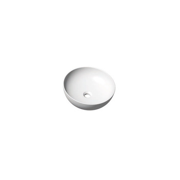 Umývadlo Ravak UNI 400 B Slim, 40 cm - biela