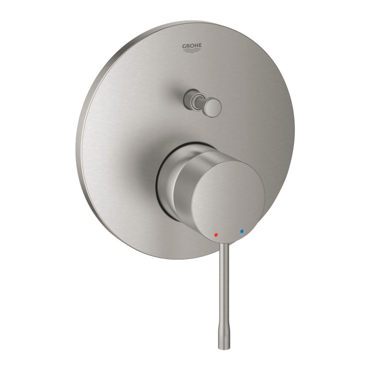 Vaňová  Batéria podomietková Grohe Essence, páková, automatický prepínač, nerez