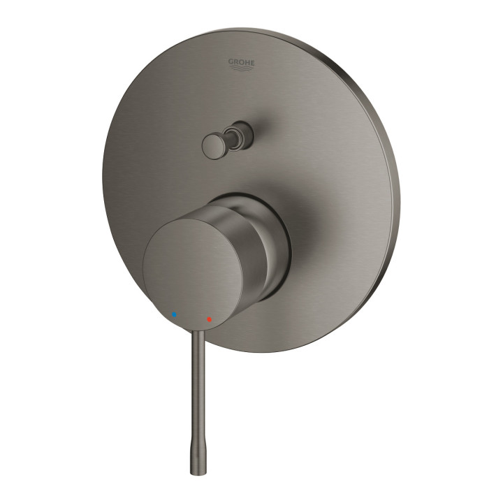 Vaňová  Batéria podomietková Grohe Essence, páková, automatický prepínač, brushed hard graphite