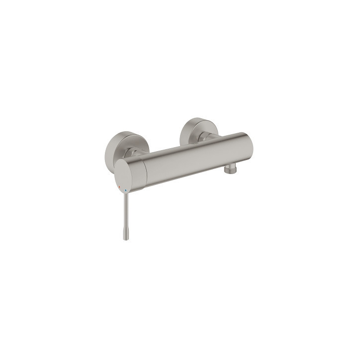  Batéria sprchová Grohe Essence stenová, páková, szer. 281 mm - Nerez