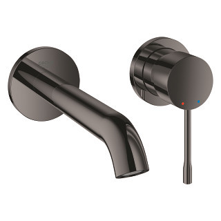 Umyvadlová batéria 2-otvorová Grohe Essence, podomietková, páková, polished nickel