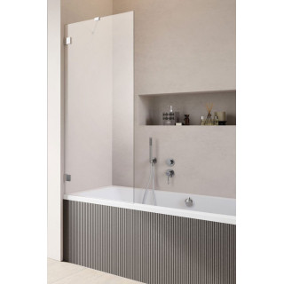 Vaňová zástena Radaway Nes PND II 140, pravé, sklo číre, 140x150cm, profil chróm