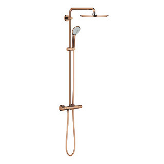 Sprchový set s termostatom na montáž na stenu GROHE Euphoria System 310 - warm sunset