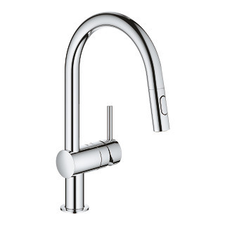 Drezová batéria z otočným výtokovým ramenom GROHE Minta 1/2", páková - chróm