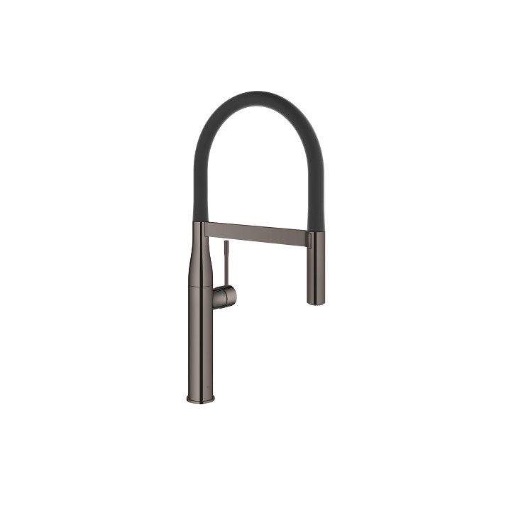 Páková drezová batéria z otočným výtokovým ramenom Grohe Essence, DN 15 - hard graphite