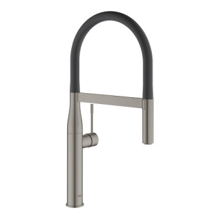 Páková drezová batéria z otočným výtokovým ramenom Grohe Essence, DN 15 - brushed hard graphite
