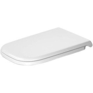 Sedátko WC Duravit Darling New, s pozvoľným sklápaním, 46x37cm, biela