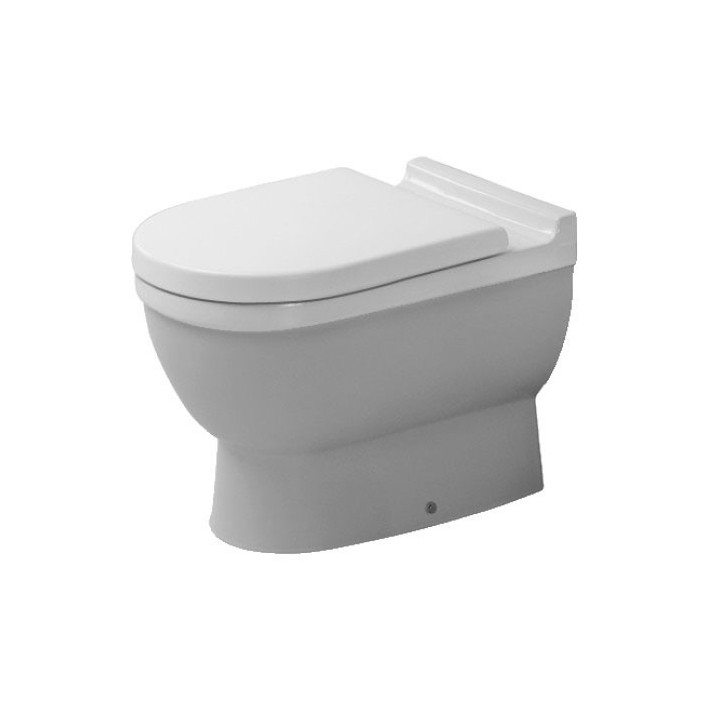 Misa WC na postavení Duravit Starck 3, 56x36cm, HygieneGlaze, biela