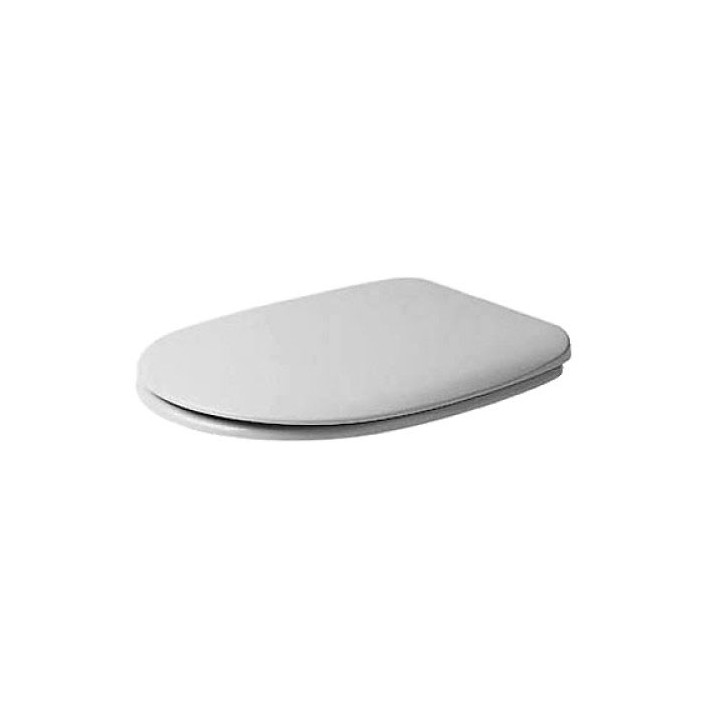 Sedátko WC Duravit D-Code, plastikowe panty, biela