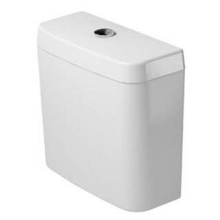 Splachovač Duravit D-Code, 39x17cm, Dual Flush, doprowadzenie pravé alebo ľavé, biela