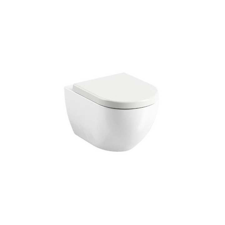 Misa WC Závěsná Ravak Uni Chrome - biela