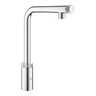 Drezová batéria Grohe Minta SmartControl, výsuvná sprcha, chróm