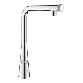 Drezová batéria Grohe Minta SmartControl, výsuvná sprcha, chróm