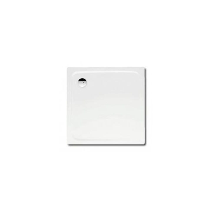 Sprchová vanička oceľový Kaldewei Superplan 90x90x2,5cm, obniżony nośnik z styropianu - biely