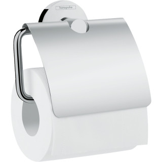 Závěs toaletního papíru Hansgrohe Logis Universal, z osłonką, nástenný, chróm