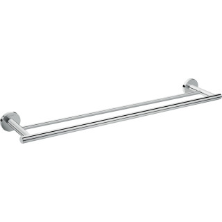Držák na kúpeľový uterák Hansgrohe Logis Universal, dvojitý, 60cm, chróm