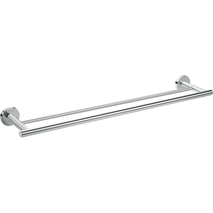 Držák na kúpeľový uterák Hansgrohe Logis Universal, dvojitý, 60cm, chróm